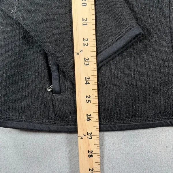 Patagonia Better Sweater Full Zip Jacket Womens Large Black Fleece - Image 8