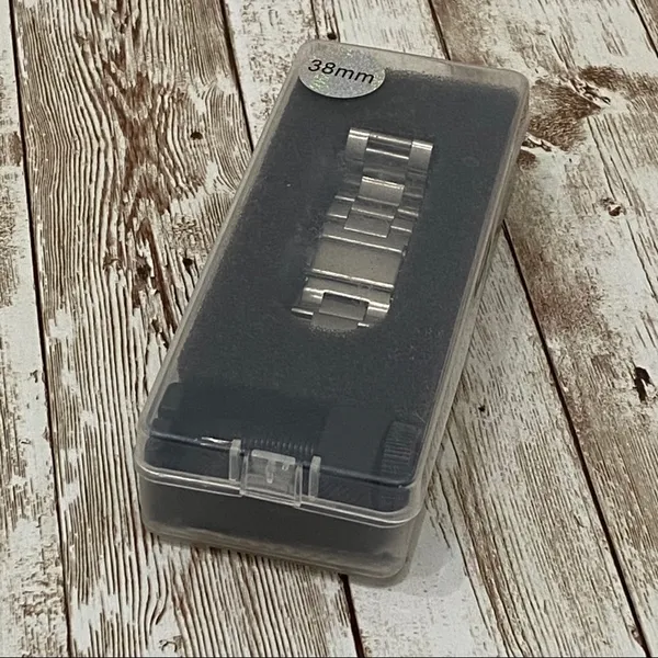 Libra Gemini Stainless Steel Apple Watchband - Image 2