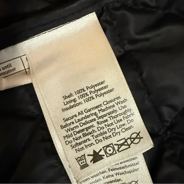 Eddie Bauer‎ insulated three in one weather edge jacket Black Size XS - Image 8
