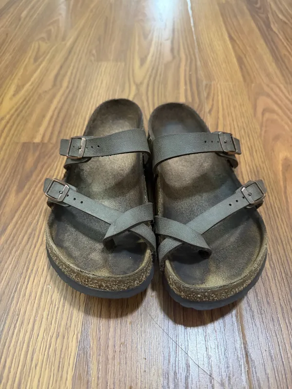 Birkenstock Mayari sandals toe loop brown size 6 - Image 2