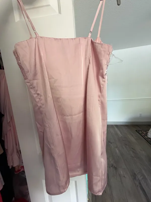 Peppermayo Blush Pink Mini Dress - Image 3
