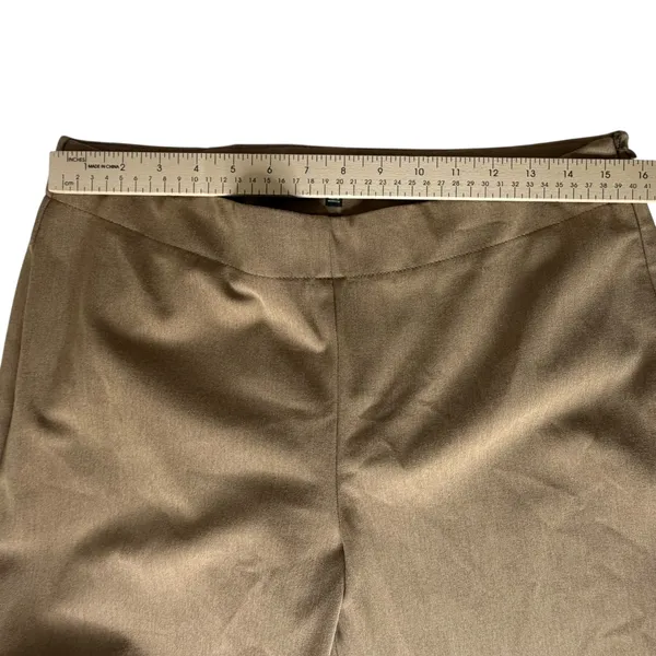 Talbots Heritage Pants Size 10L Brown Trousers‎ Straight Leg Office Career Work - Image 8