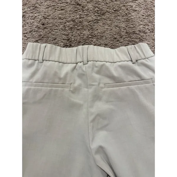 Rachel Zoe Wide Leg Trousers – Beige – Size 2 – Inseam 25 / Rise 11‎ – Worn Once - Image 4