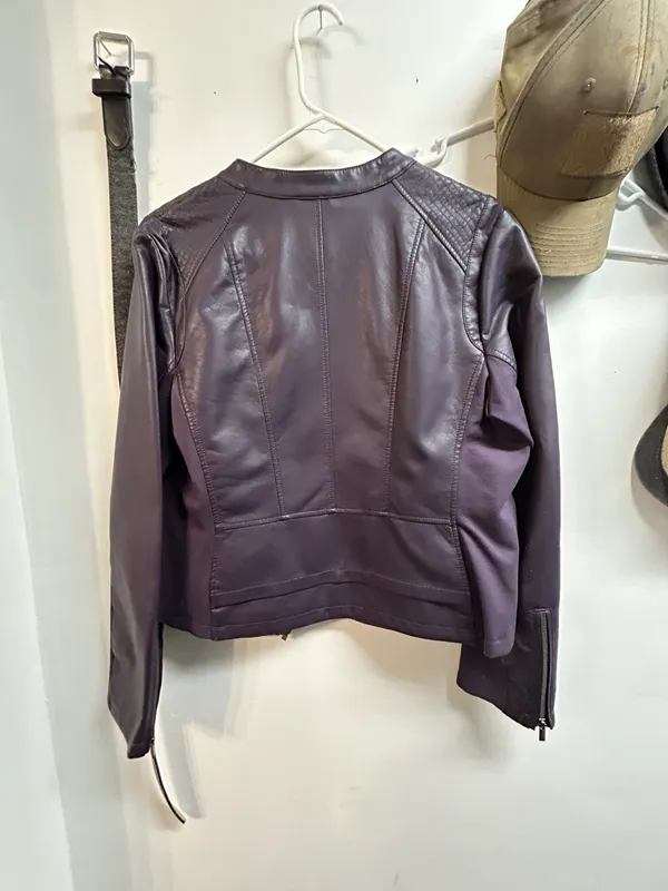 New York & Co. Faux Leather Jacket - Image 3