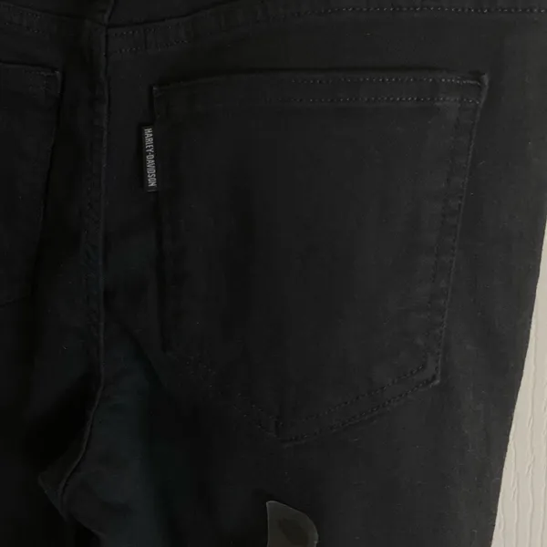 Harley-Davidson Woman’s High-Rise Skinny Pull-On Jeans Size 29 - Image 11