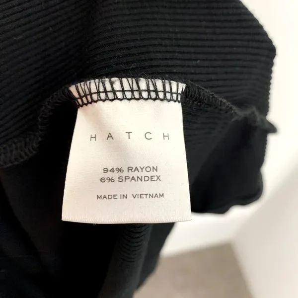 Hatch The Long Body Tank Maxi Dress Black Womens Size 2 Medium Maternity - Image 8
