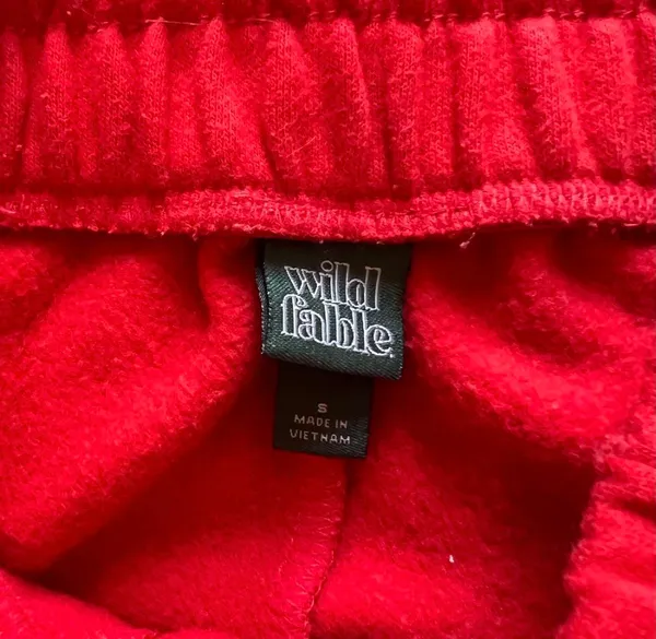 Women's Pull-On Perfect Fleece Shorts - Wild Fable™ Red - Image 2
