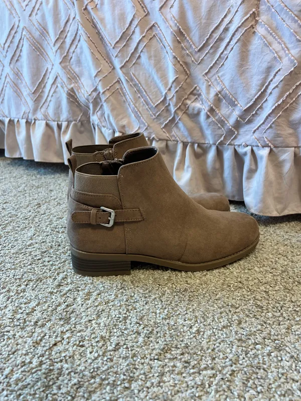 Old Navy Brown Ankle Booties 8 - Image 5