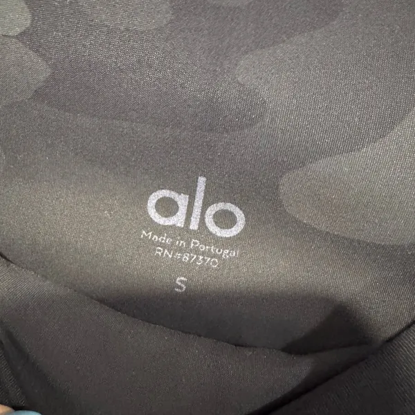 Alo High Waist Airlift 7/8 black‎ camo leggings - Image 2