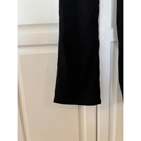 Polo Jeans Co Ralph Lauren Womens Black Flare Leg Trousers Stretch Pants Size 6‎ - Image 2
