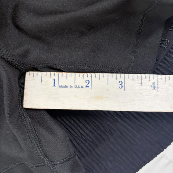 All in Motion Black Pleated Active Dress‎ V-Neck Built-in Shorts Pockets Small - Image 7