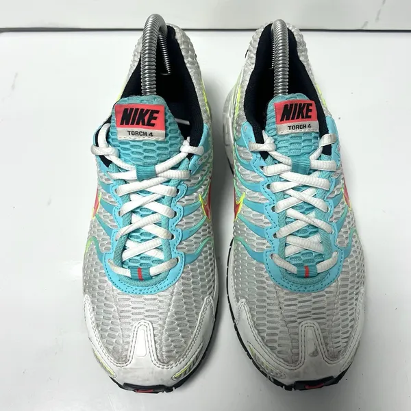 Nike Air Max Torch 4 White Volt Laser Crimson Running Sneakers Women’s Size 6.5 - Image 6