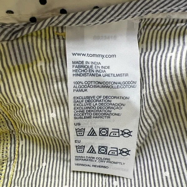 Tommy Hilfiger Sunny‎ Yellow Chino Cotton Shorts - Image 4