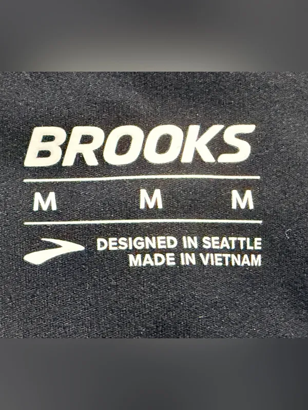 BROOKS Cascadia running biker Shorts Tights size Medium black - Image 9