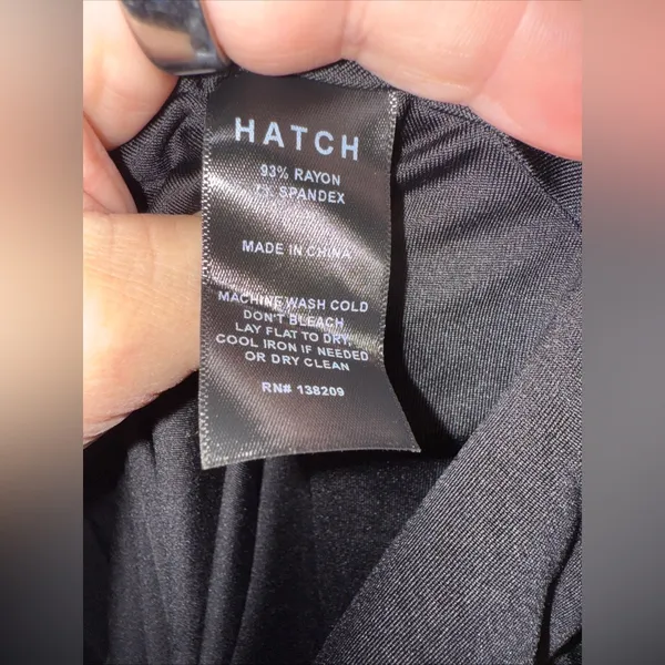 NWT Hatch‎ Black Viola Dress Size 2 - Image 5