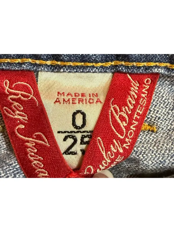 Lucky Brand Denim Cut-Off Shorts Size 0 25 Waist - Image 4