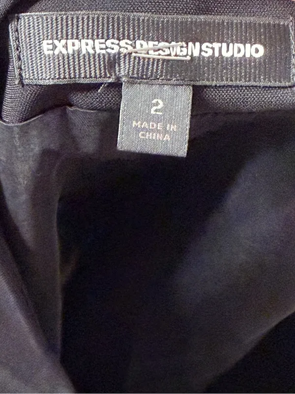 Express Design Studio Black Mini Skirt - Image 5