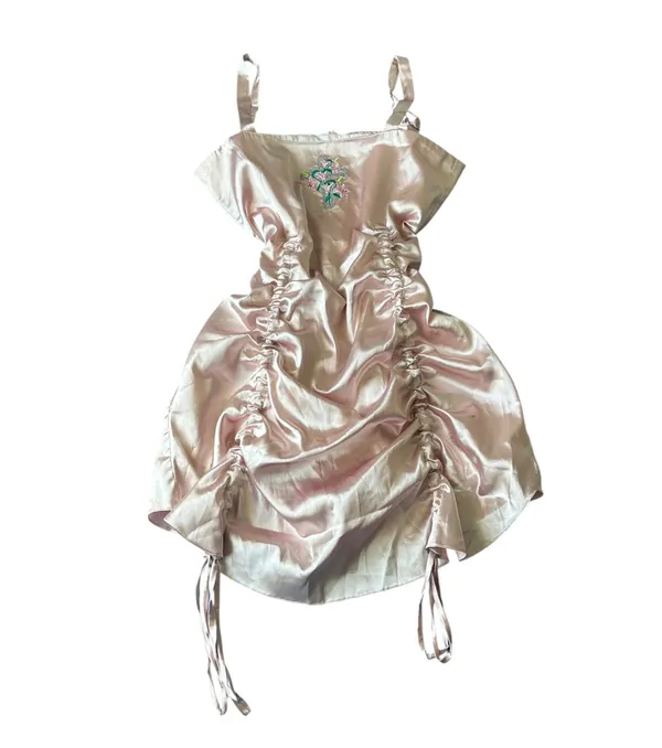 Stuck On Stupid Satin Dress Dolls Kill Sophia - Image 2