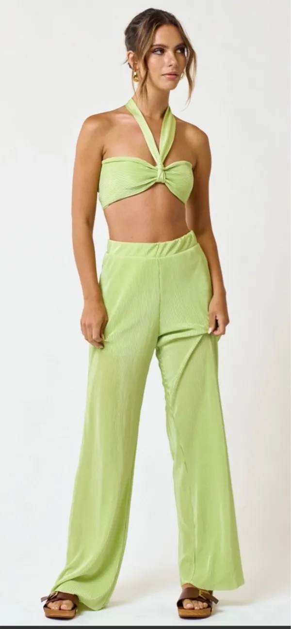 Two piece set Green Size M - Image 4