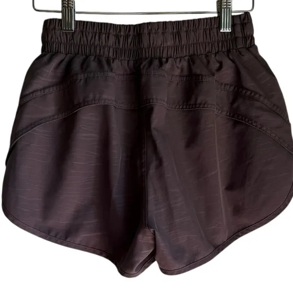 Savvi High Rise Running Shorts Mauve Lined Athletic Workout Women's Medium - Image 5