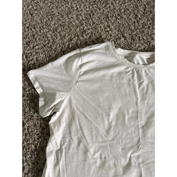 a new day Women's Cream Basic Tee Size Large‎ - Image 3