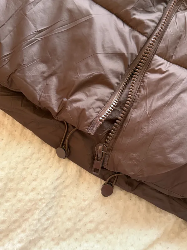 Amazon Cropped Brown Vest - Image 4