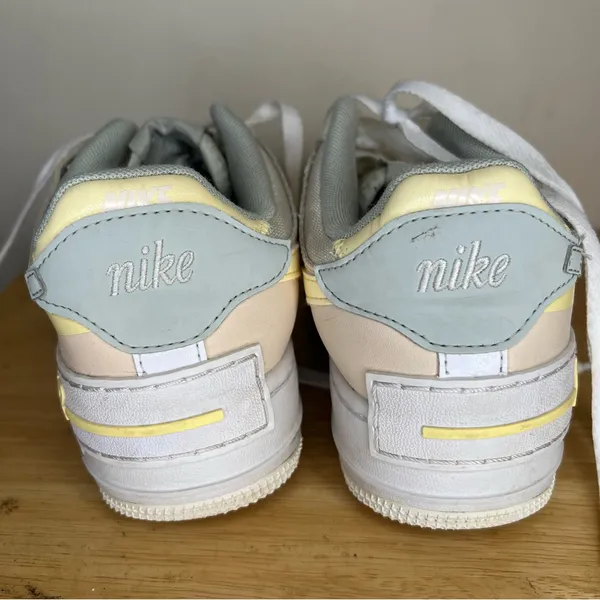Nike Air Force 1 Shadow Pastel Sneakers - Women's‎ Size 6.5 US - Multi-Color - Image 11