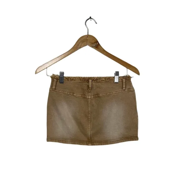 Windsor Tan Mini Skirt size XS NWT - Image 2