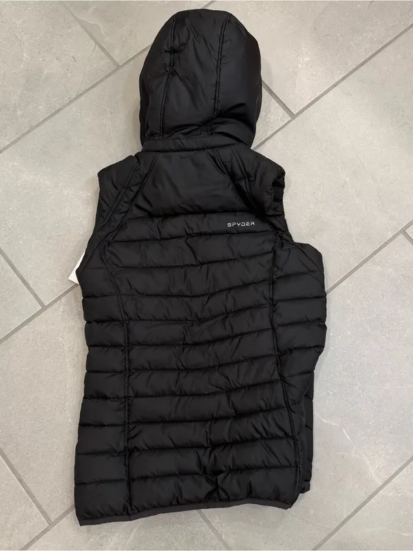 Spyder Ladies Supreme Puffer Vest - Black - Image 3