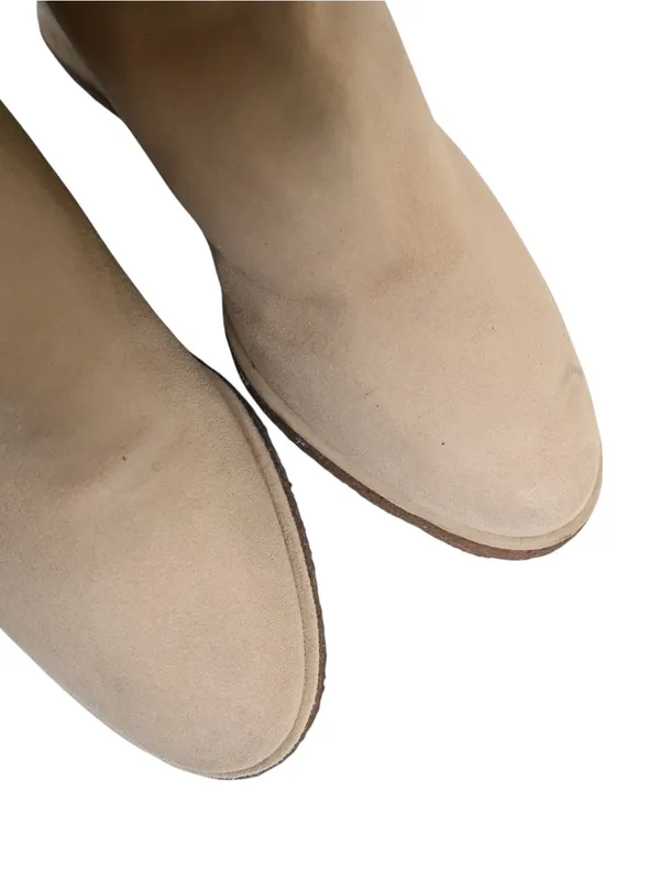 Vince Camuto Women's 7 M Bevvisa Tan Suede Upper Wedge Bootie - Image 7