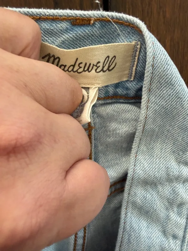 Madewell The Perfect Vintage Light Wash Jeans Size 28 High Rise - Image 2