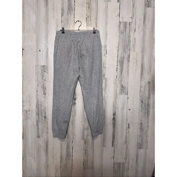 Athletic Works Gray Joggers Girls XXL 18 Fits Womens XS Sweatpants Stained Back - Image 5