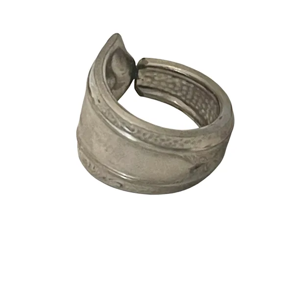 Vintage Silver Spoon Ring - Image 4