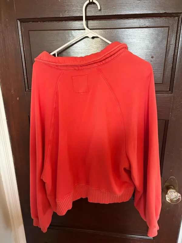 Aerie Quarter Button Sweater Cropped - Image 3