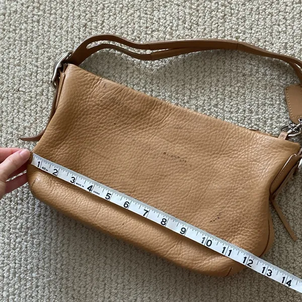 Coach Legacy East West Tassel Shoulder Handbag Vintage Leather J0693-F02188 Tan - Image 11