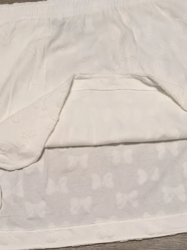 Disney Minnie Mouse White Skirt With Pockets Size XL - Image 2