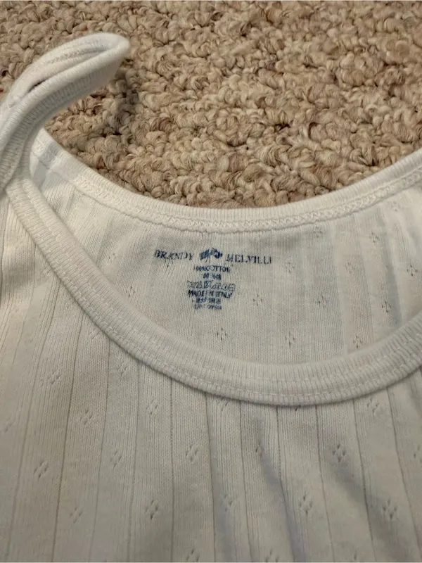Brandy Melville White Cami Tank - Image 2