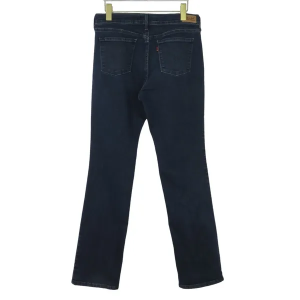 Levi's 505 Straight Leg Bootcut Jeans Dark Wash Size 10 30" - Image 4