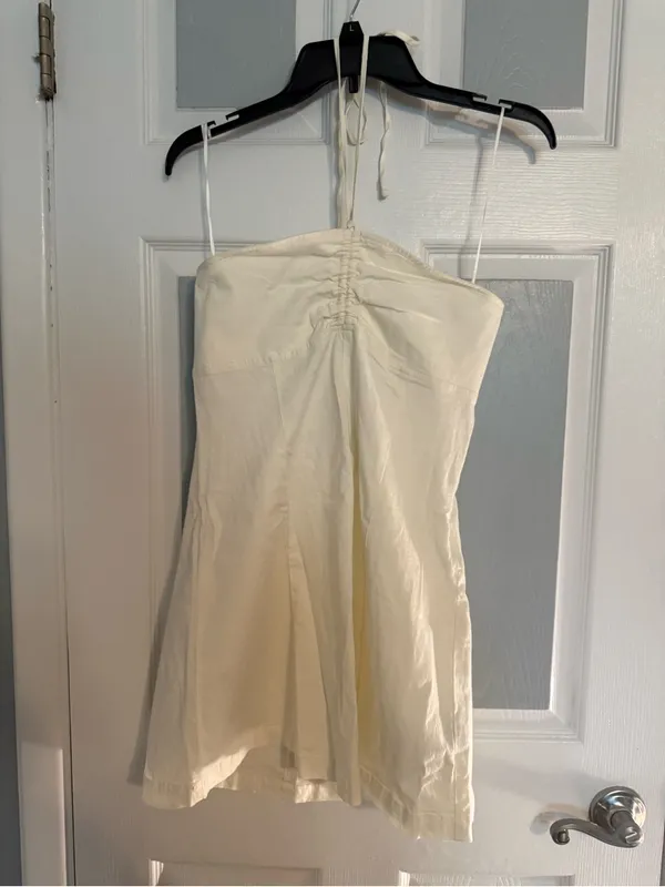 Urban Outfitters Cate Y -Neck Halter Mini Dress - Image 2