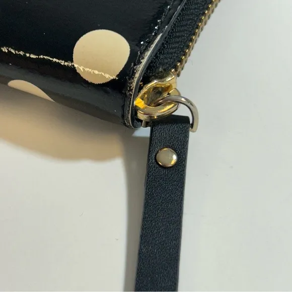 Kate‎ Spade Neda Carlisle Street Polka Dot Zip Close Wallet - Image 14