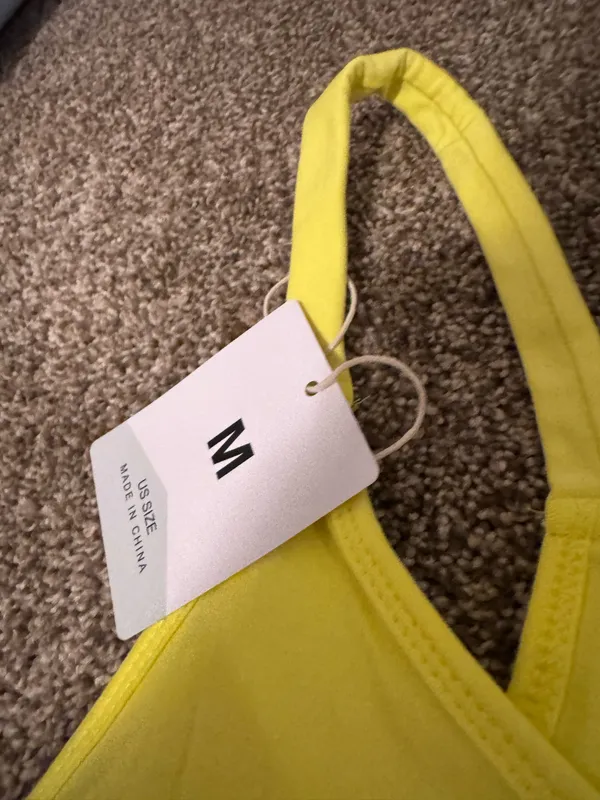 Dress Yellow Size M - Image 3