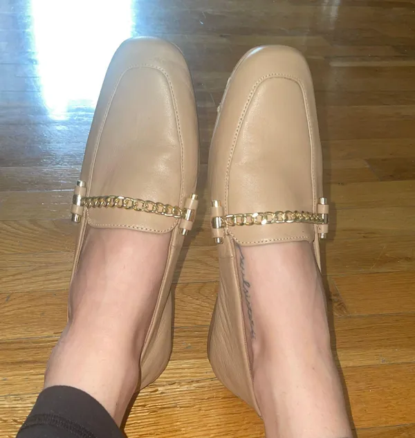 ASOS Tan Faux Leather Loafer - Image 2