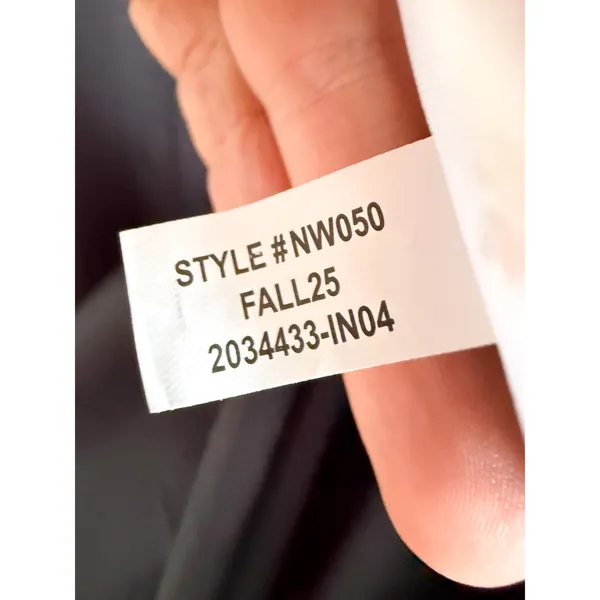 Madewell | NWT V-Neck Circle Midi Dress Black | Sz 2 - Image 9