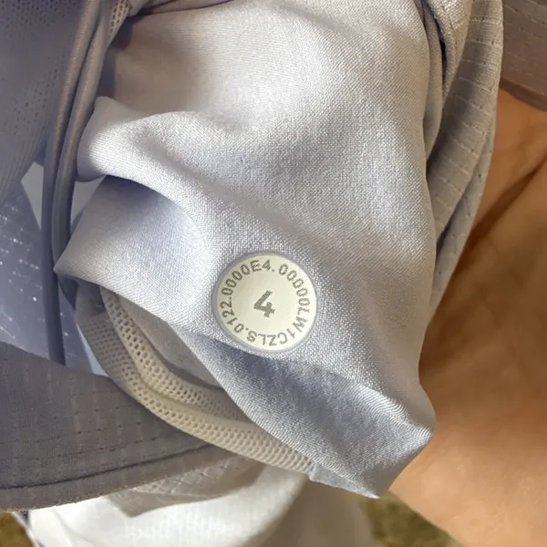 Lululemon Womens WovenAir‎ Snap Button Front Dress Size 4 Heathered Pastel Blue - Image 11