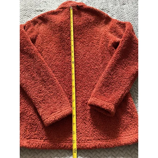 Patagonia Women's Ramble Better Sweater 1/4 Zip Fleece‎ Pullover Tomato Red Xs - Image 8