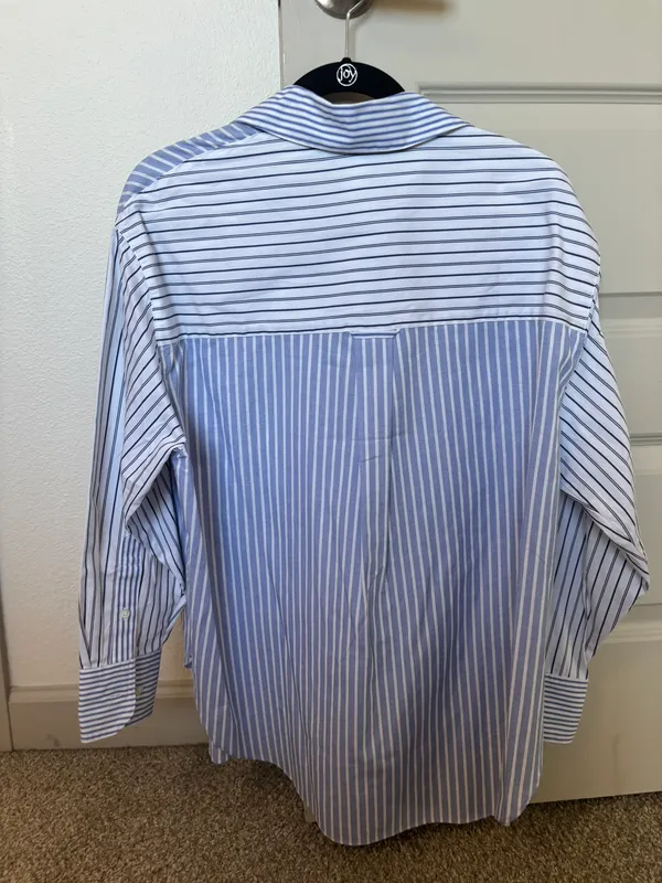 Madewell NWT  Collared Stripe Shirt - Image 3