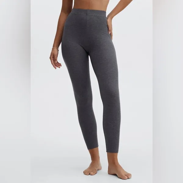 Fabletics Women's Restore knit Ultra High-Waisted Leggings in Pewter - XS - NWT - Image 2