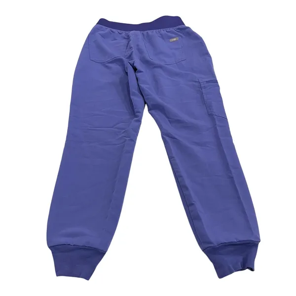 FIGS Zamora High-Rise Jogger Scrub Pant in Blueberry Size Small Petite - Image 2