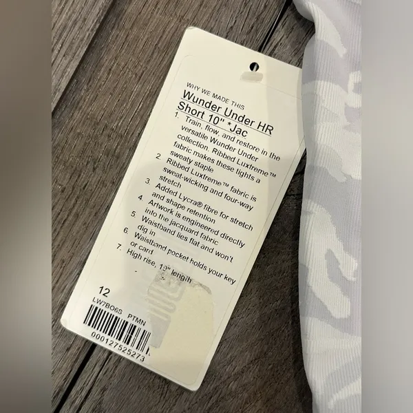 NEW Lululemon Wunder Under Short 10" *Ribbed - Image 3