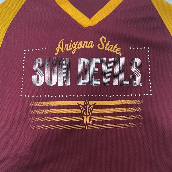 ASU Arizona State University Sun Devils Football Jersey Top - Image 2